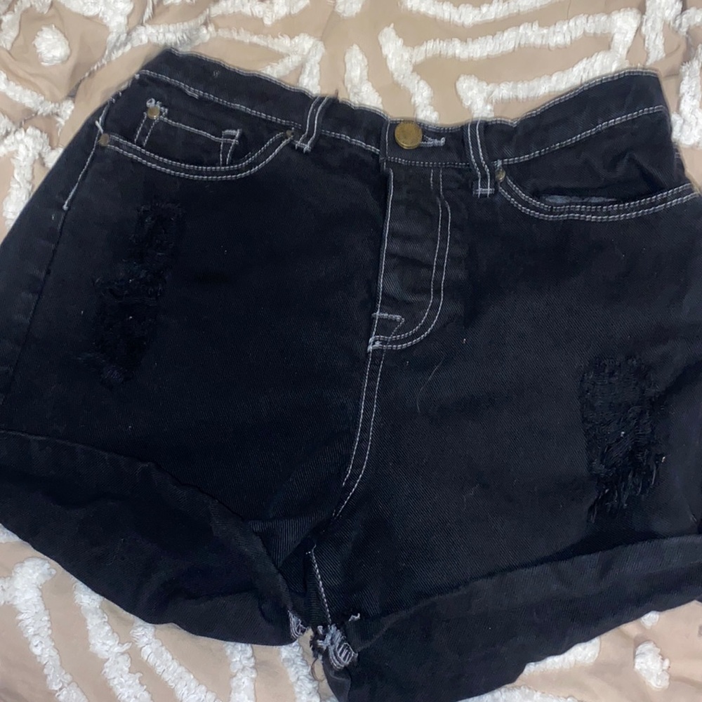High waisted shorts